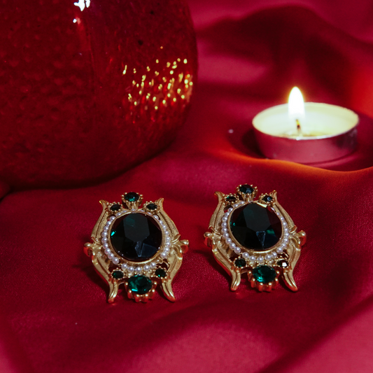 Emerald Royale Studs