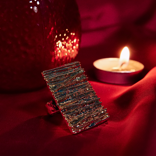 Molten Statement Ring
