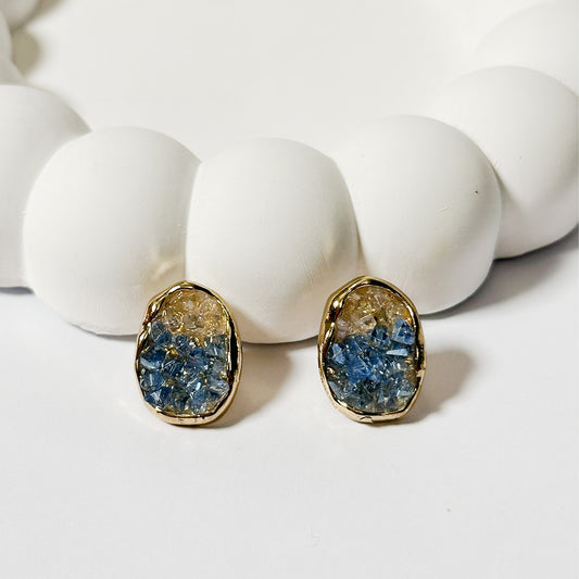 Ocean Glow Studs