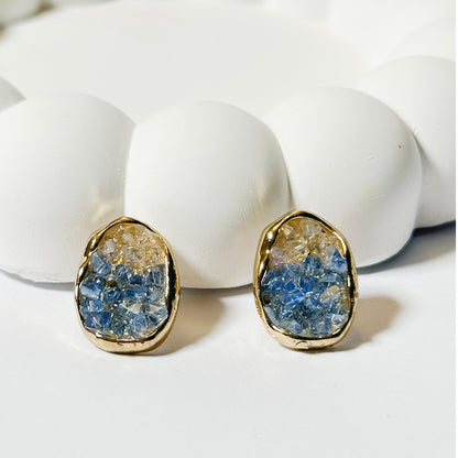 Ocean Glow Studs