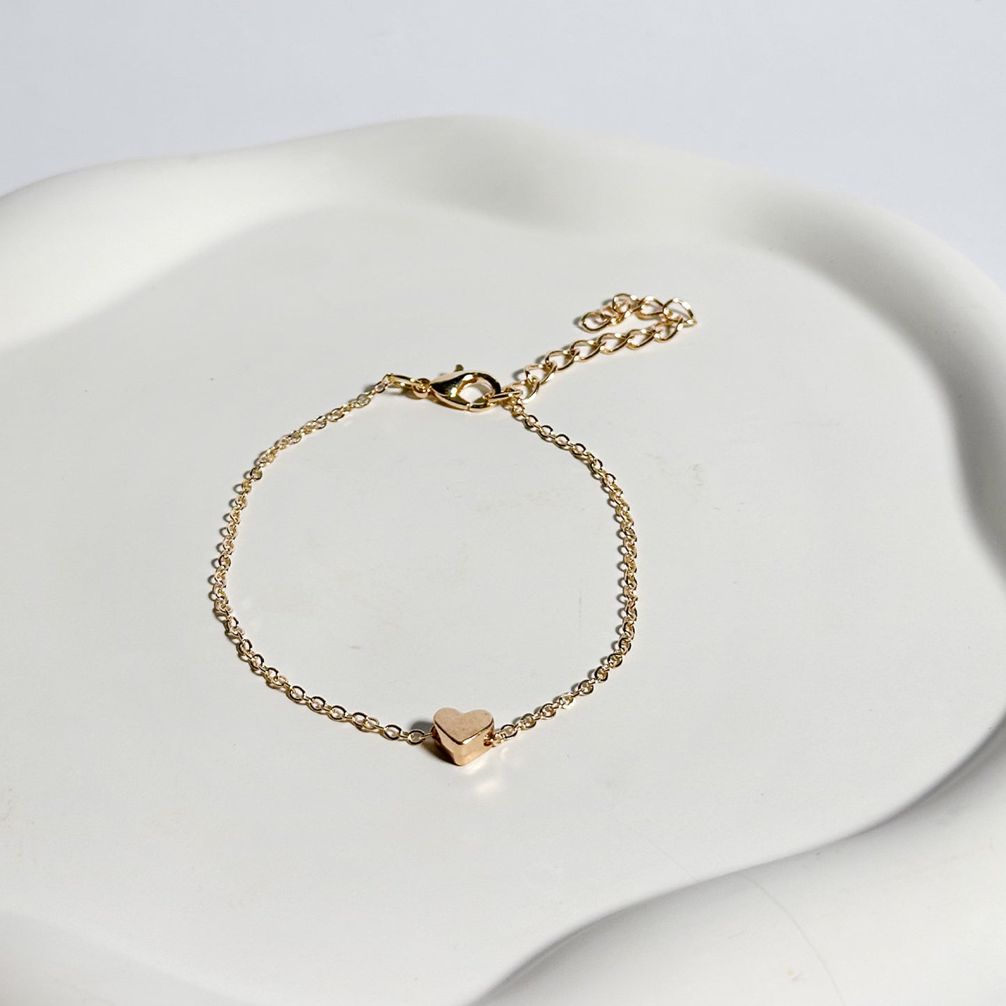 Golden Heart Bracelet