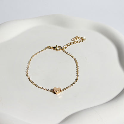 Golden Heart Bracelet