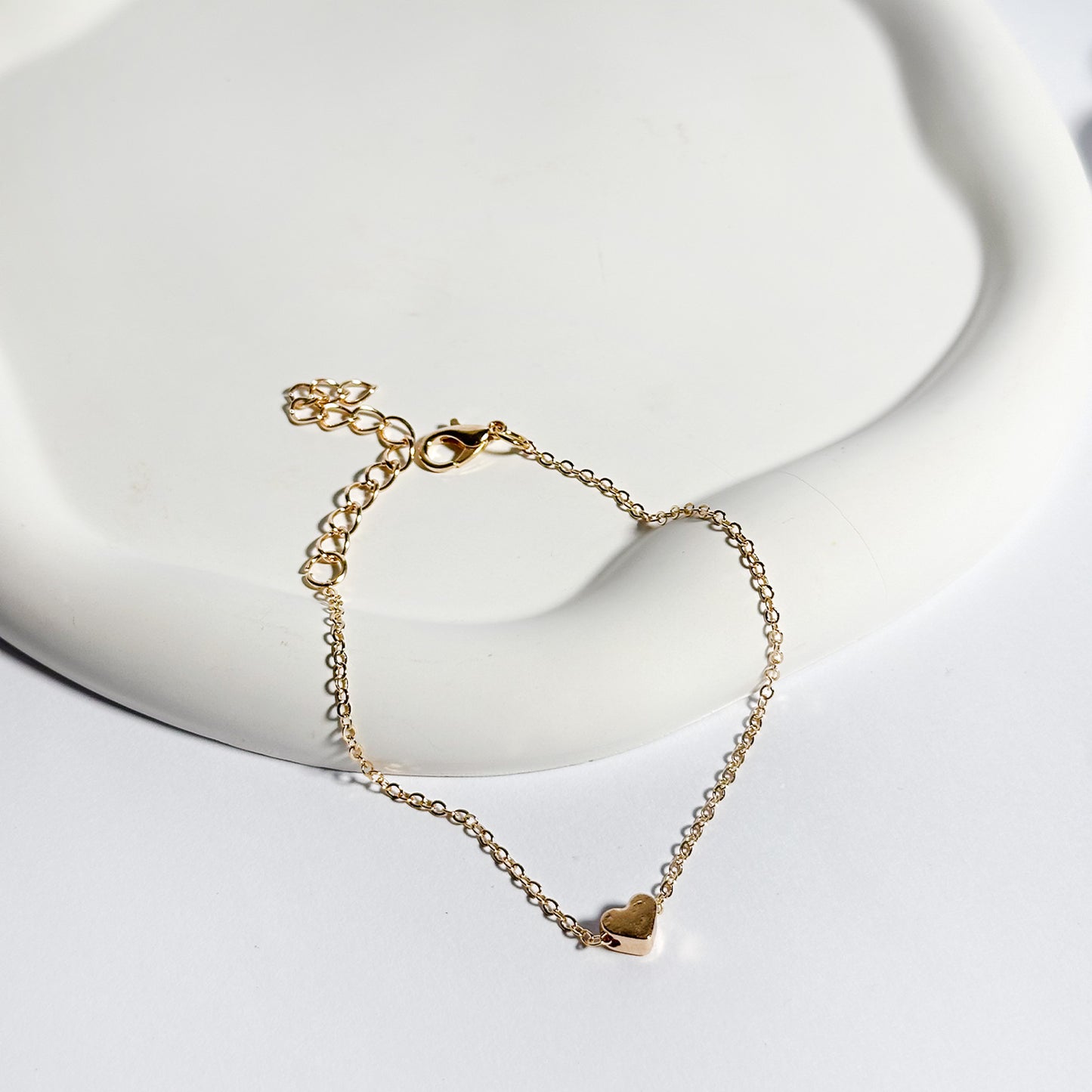 Golden Heart Bracelet