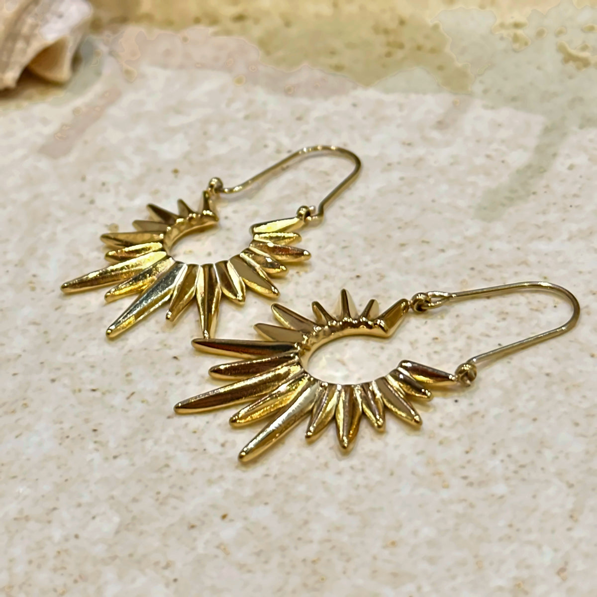 Sunburst Hoops