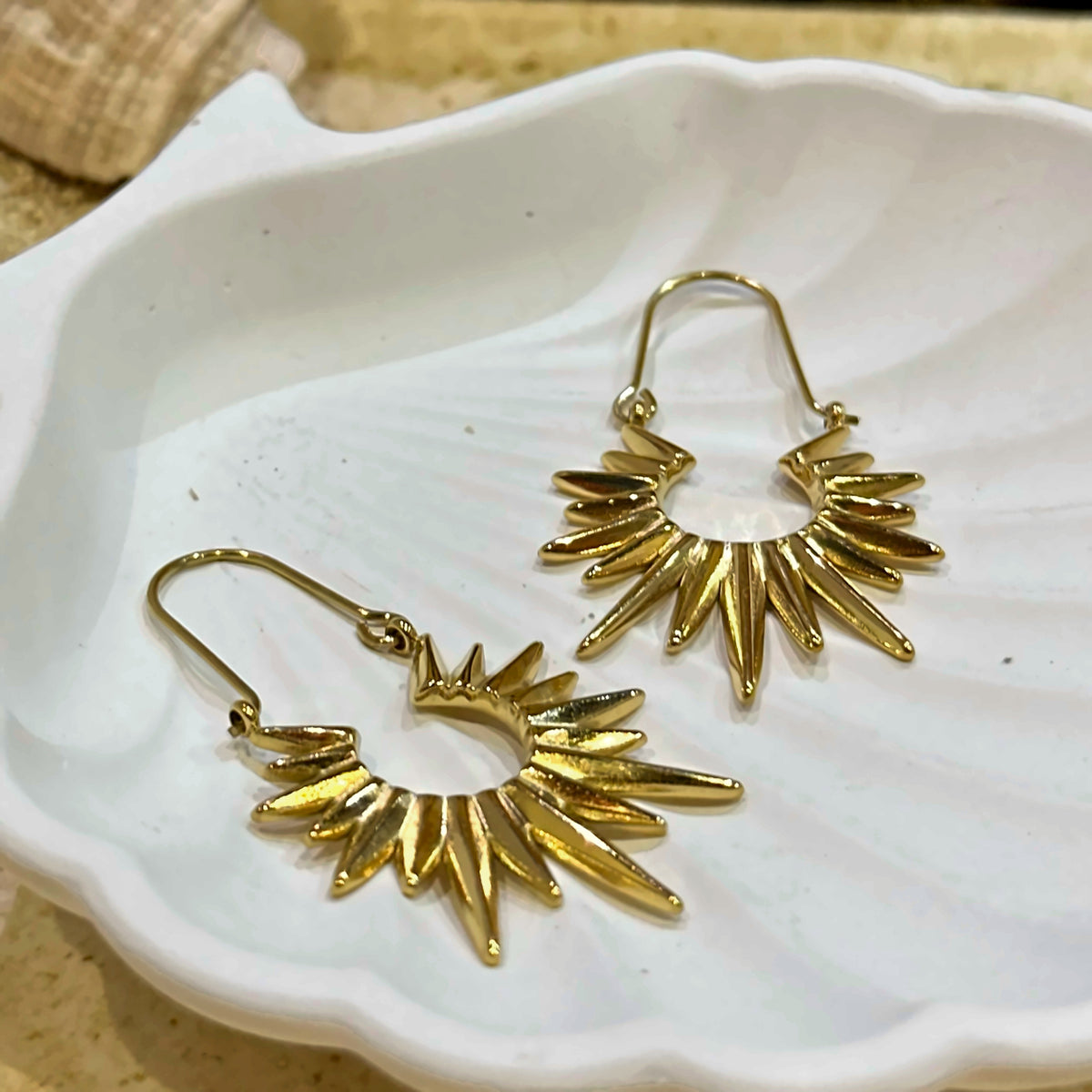 Sunburst Hoops