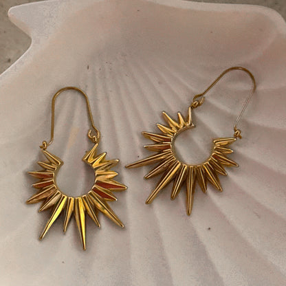Sunburst Hoops