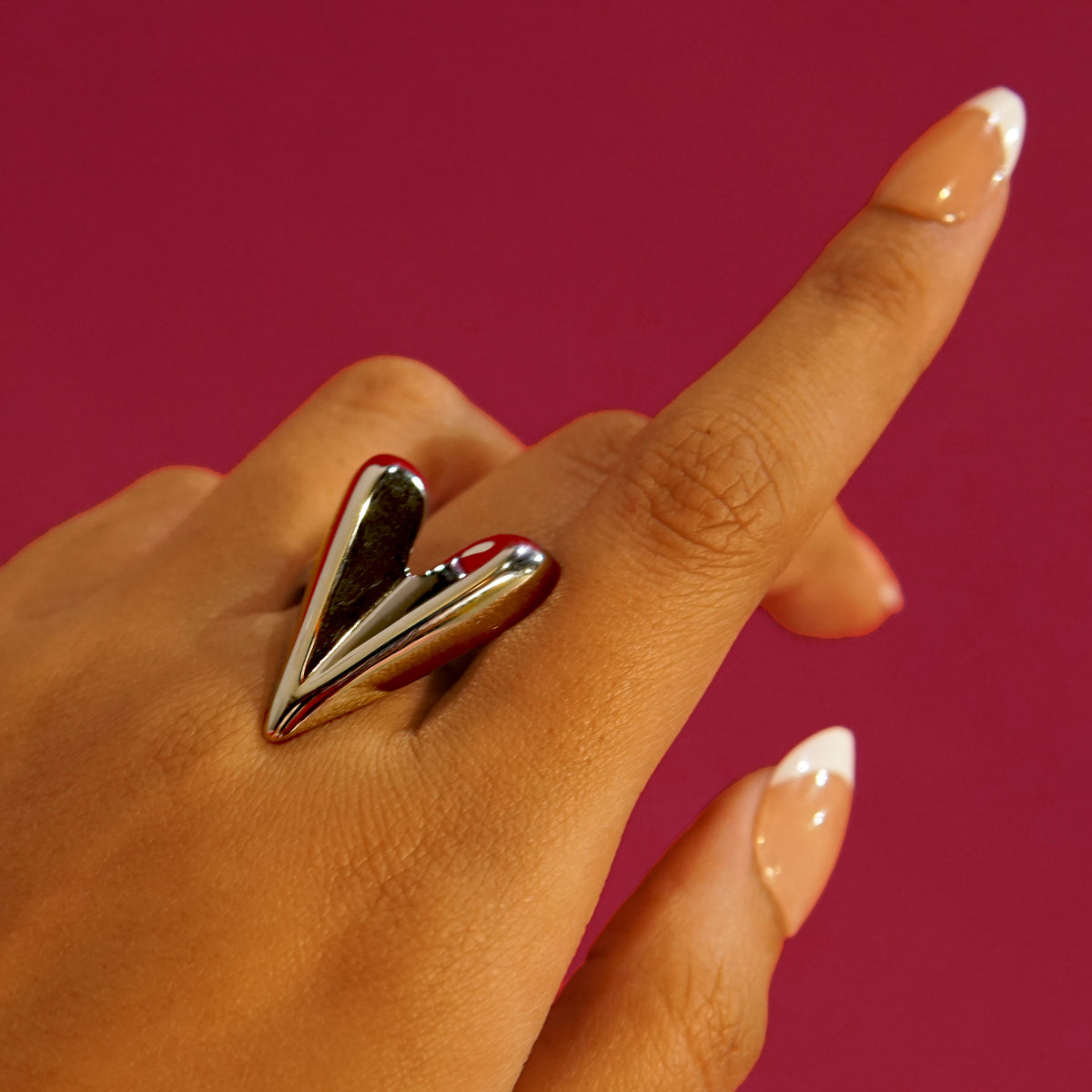 Jaan-e-Jaan Ring (Silver)