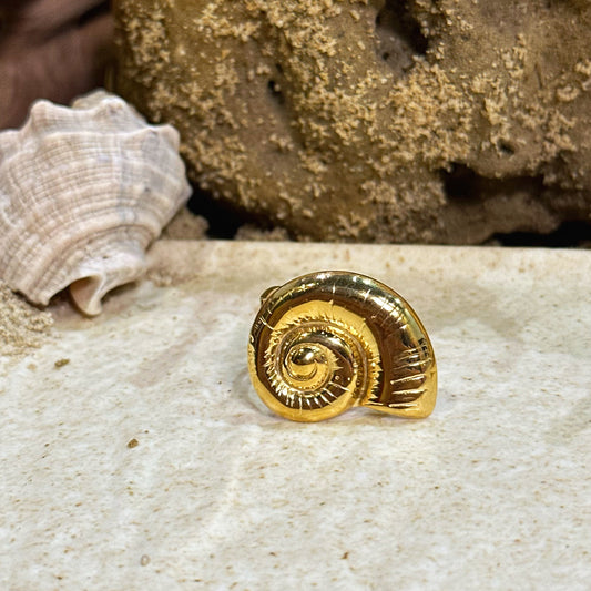 Spiral Shell Ring