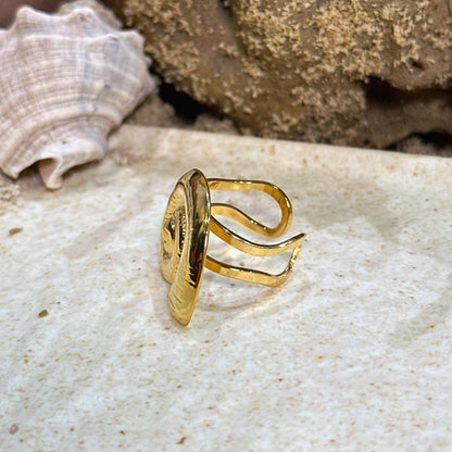 Spiral Shell Ring