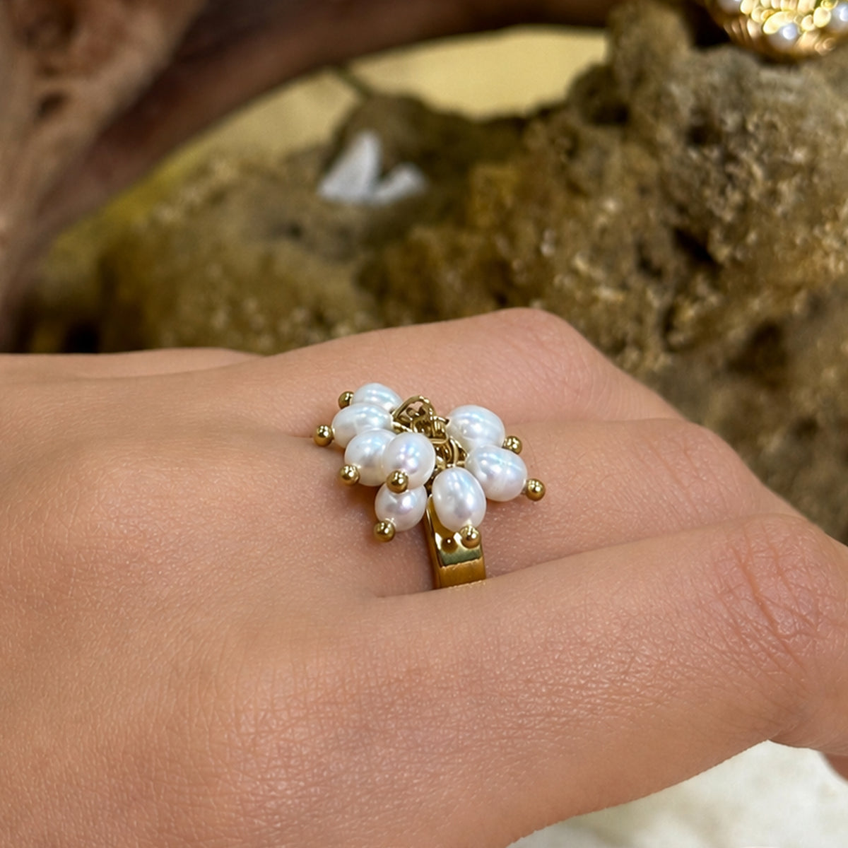 Sea Foam Ring