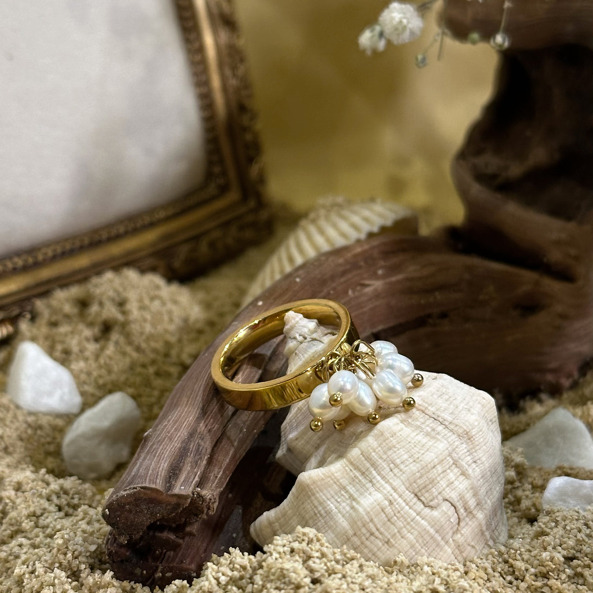 Sea Foam Ring