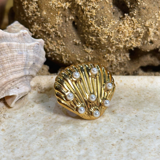 Scallop Shell Ring