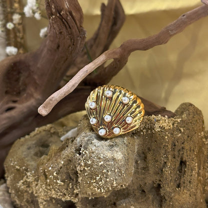 Scallop Shell Ring