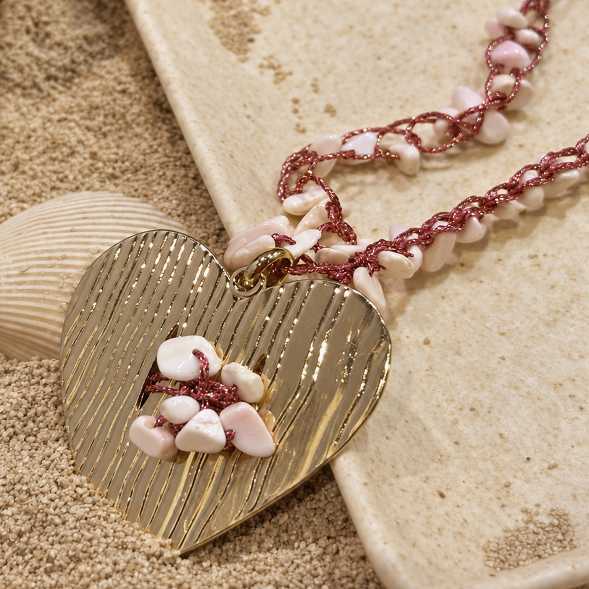 Pink Sand Necklace