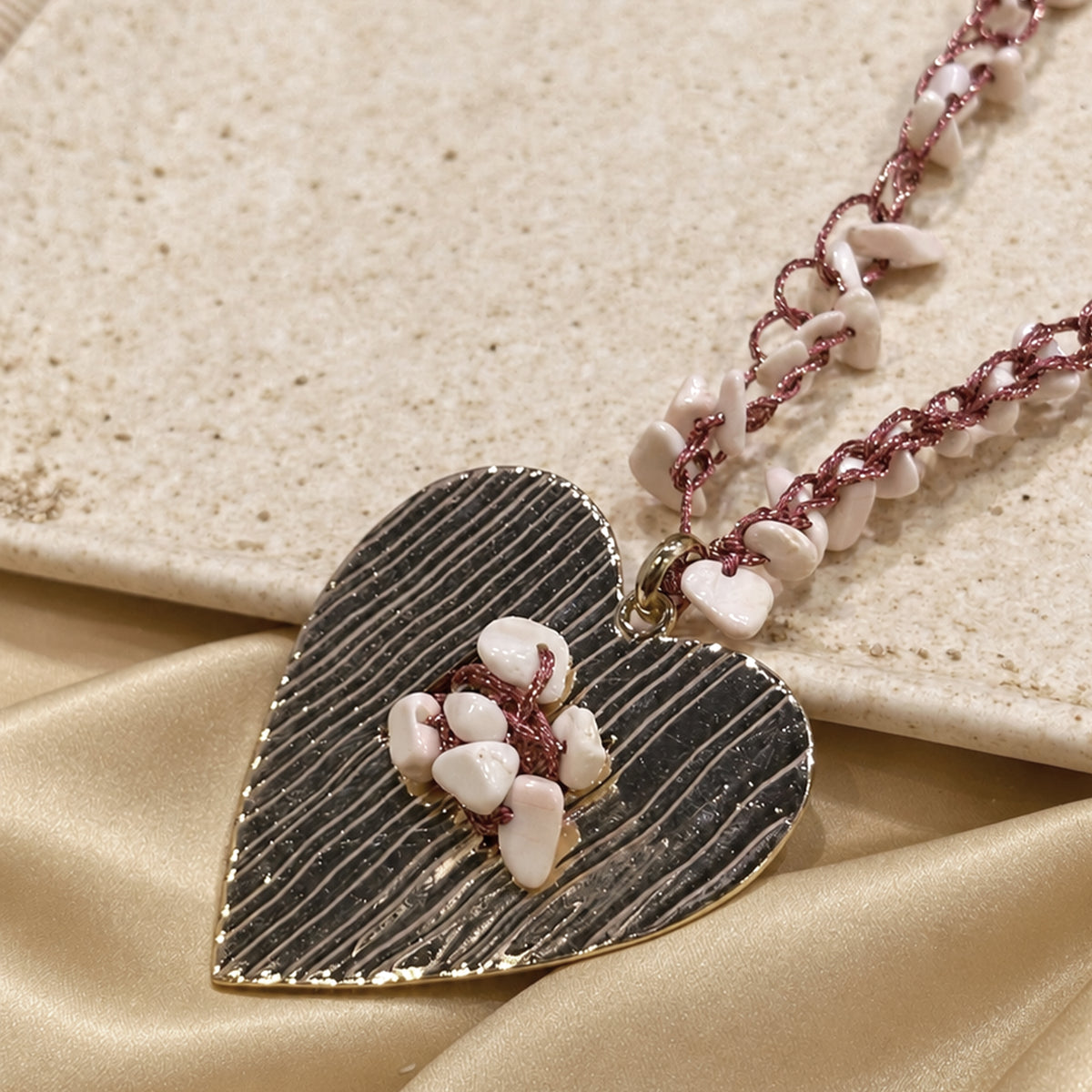 Pink Sand Necklace