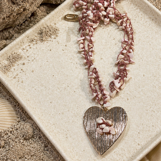 Pink Sand Necklace