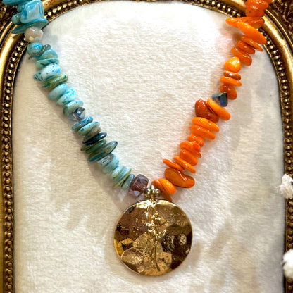 Sunset Sea Necklace