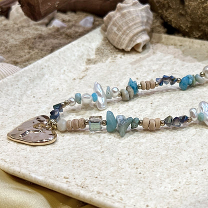 Starfish Heart Necklace